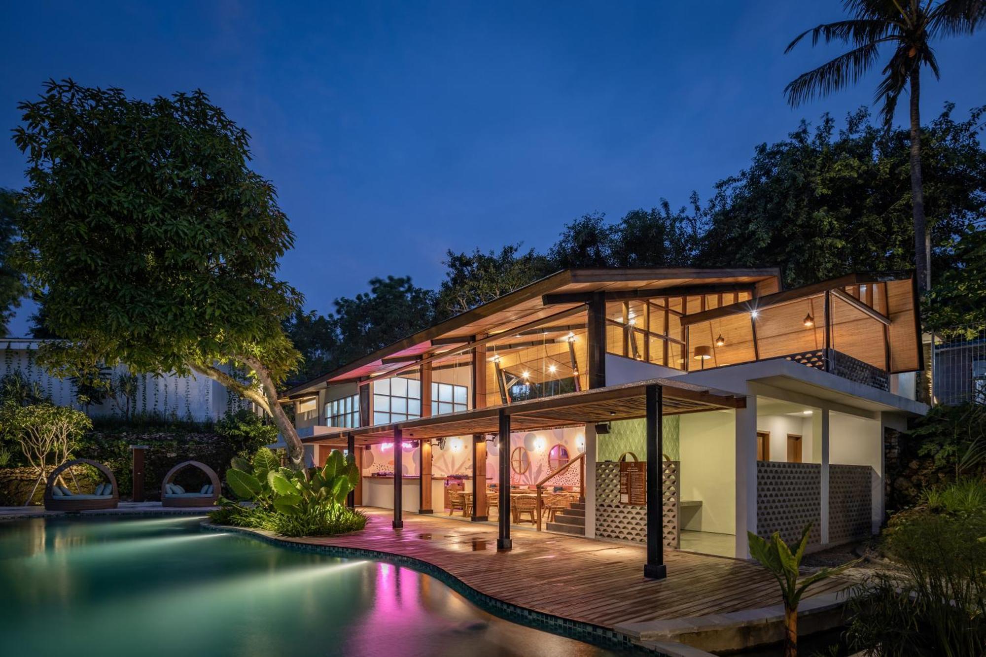 Deep Roots Dive & Yoga Resort Ped 外观 照片